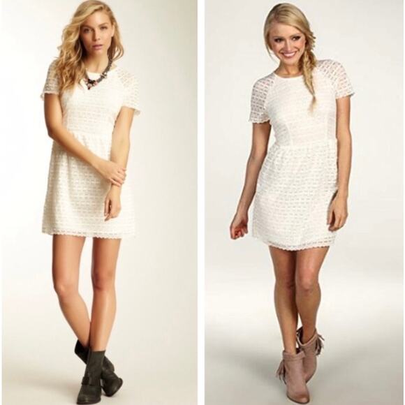 Free People Candy Woven Lace Dress - Picture 1 of 13